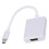 Type C to HDMI 4K Adapter, 10GBit, Silver, 25x5cm Plug & Play 3