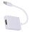Type C to HDMI 4K Adapter, 10GBit, Silver, 25x5cm Plug & Play 4
