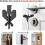 Travel Door Security Lock Butterfly Stopper Adjustable 3