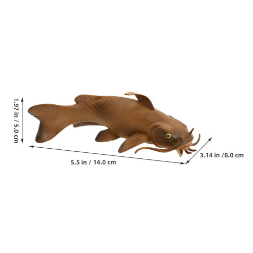 Small Fish Figurine Realistic Aquarium Decor 2 pcs 1