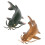 Small Fish Figurine Realistic Aquarium Decor 2 pcs 4