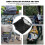 Stroller Bottom Pouch Oxford Cloth Portable Design Black 1Pcs 3