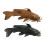 Small Fish Figurine Realistic Aquarium Decor 2 pcs 5