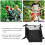Stroller Bottom Pouch Oxford Cloth Portable Design Black 1Pcs 4