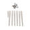 1 Set Metal Leaf with 3.5cm/1.37inch for Clarinets Accessory 1