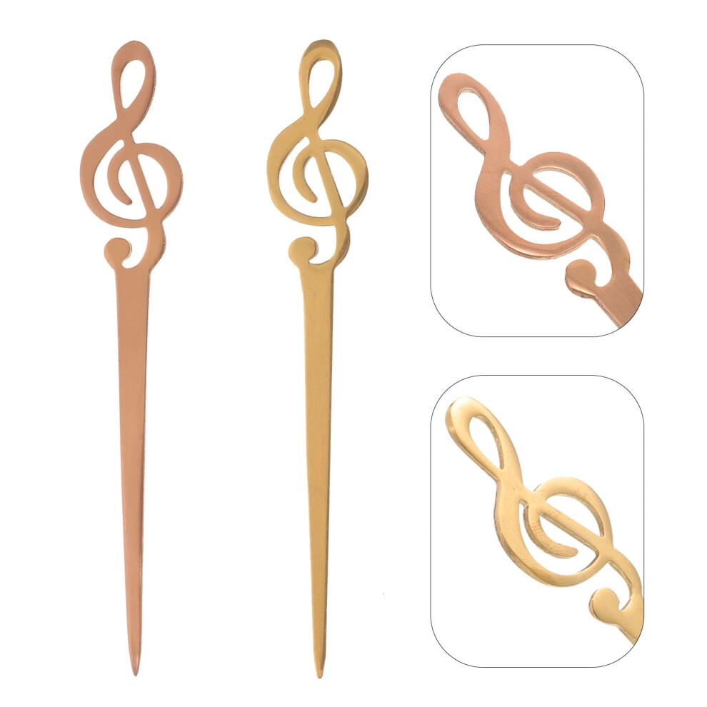Hemoton 2Pcs Stirrers Stainless Steel Paint Stirrers Reusable Paint Stick Stirring Sticks 9405492440227