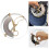 Hat Ruler, Measuring Tool Practice Scale Accurate for Hat Size Ring Compass Ruler Hat Light Weight Type for Hat Cap, M 4