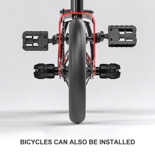 MUSEYA Motorcycle Frame Sliders Black 2 Pack 1
