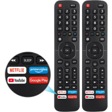 for compatible with Hisense-TV-Remote Replacement, Universal Remote Control for All compatible with Hisense Smart TVs【Pack of 2】