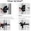Travel Door Security Lock Butterfly Stopper Adjustable 6