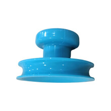 Singing Bowl Lifting Handle Attachment Easy to Use Compact Sound Bowl Suction Cup Strong Grip for Home Support Blue