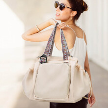 Borsa da viaggio da donna con 15 tasche, 3 in 1, con scomparto per laptop, in poliestere resistente all'acqua – Ideale per gli spostamenti