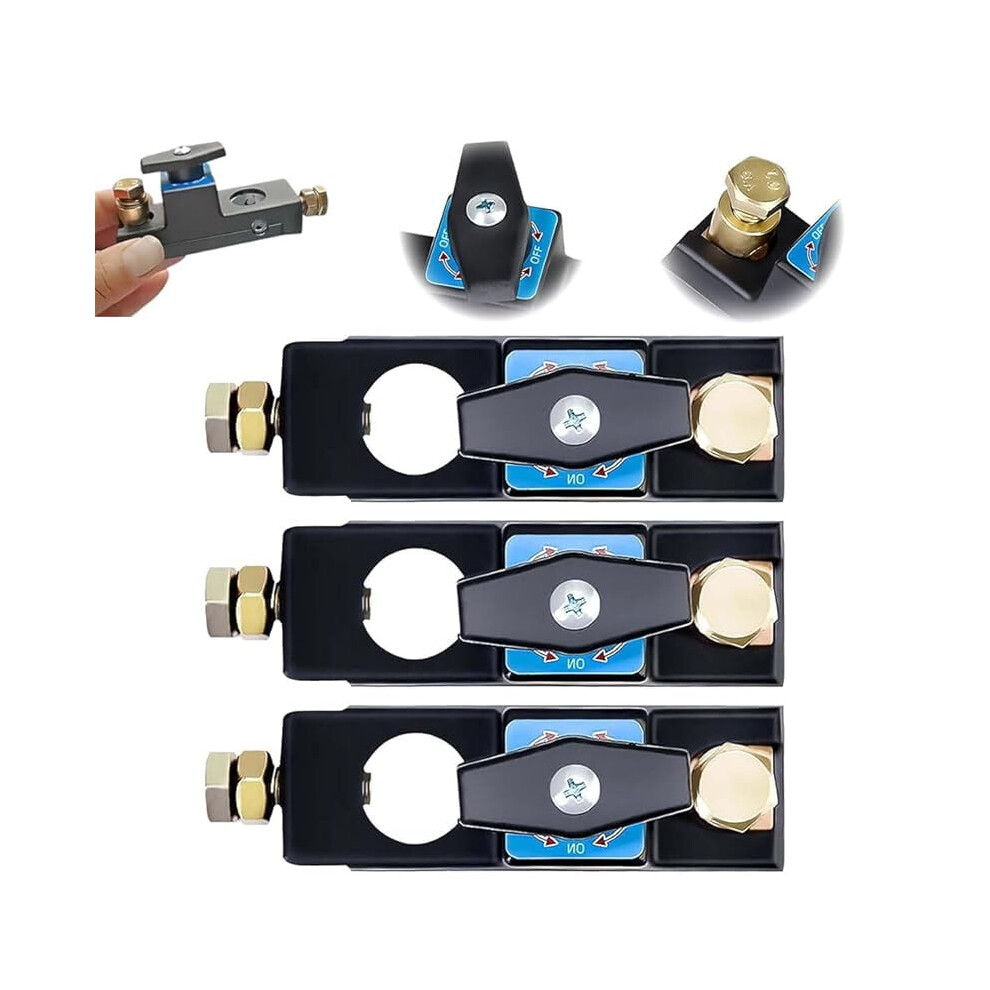 Smart Car Battery Disconnect Switch, Heavy Duty Shut Off For Car/Rv/Boat Â 2 Pcs, Compatible With 12V/24V Systems 9159796022183