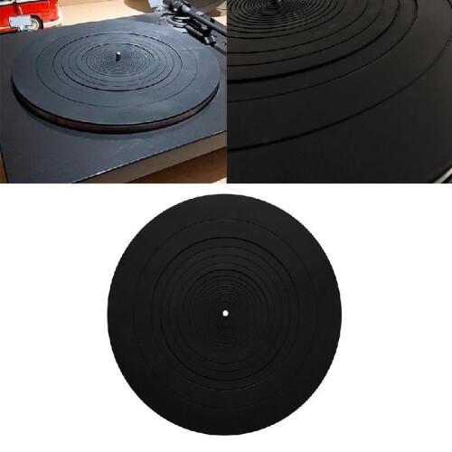 Turntable Platter Mat Rubber Silicone 12 inch 1