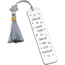 Best Friend Gifts for Women – Bookmark, Valentine's, Galentine's, Christmas Stocking Stuffers, Birthday & Graduation Gifts – Compatible with