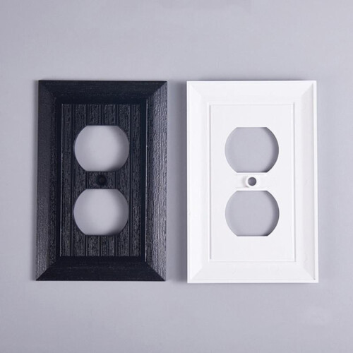 HONCLL Electric Socket Plug Covers Electrical Receptacle Wall Plate Faceplates Covers Light Switches Socket Cover Enduring 2