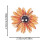 Sunflower Buttons Crafting Decorative 50 Pcs 2