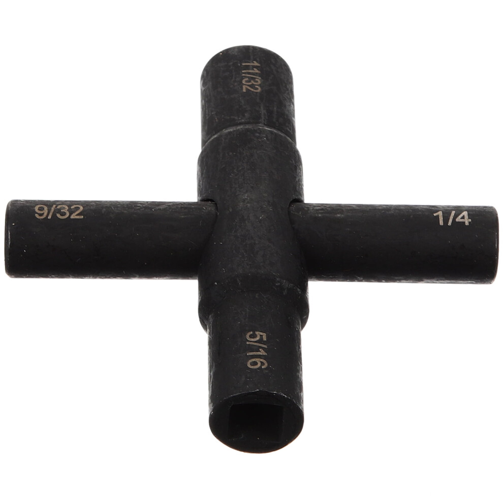Frcolor Sewer Tube Wrench Faucet Repairing Tool Drain Extractor Sink Strainer Black 9044386942418