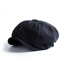 Baumwoll-Newsboy-Mütze für Männer, britische Baskenmütze, flache Mütze für Männer, Vintage-Golfmütze, achteckige Newsboy-Mütze