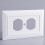 HONCLL Electric Socket Plug Covers Electrical Receptacle Wall Plate Faceplates Covers Light Switches Socket Cover Enduring 4