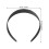 OUNONA Plastic Headband Wide Hard Plain Solid Color 10pcs 2