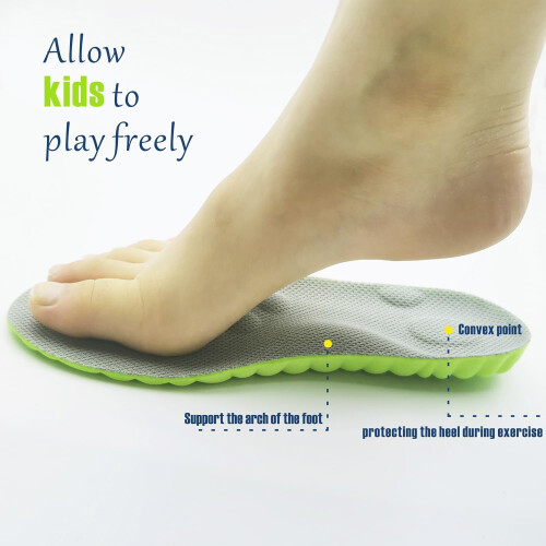 Παιδικοί πάτοι αθλητικών παπουτσιών 3D Memory Foam – Απορροφούν τους κραδασμούς, 1