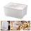 Mini Easy Release Crushed Ice Tray with Storage Container for Freezer 2