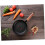 Black Non-Stick Home Iron Pan Easy to Clean for Kitchen Cooking 6