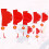 Red Paper Lanterns Honeycomb Ball Shape 20 Pack 5