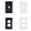 HONCLL Electric Socket Plug Covers Electrical Receptacle Wall Plate Faceplates Covers Light Switches Socket Cover Enduring 8