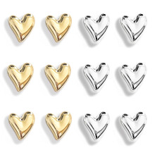 12PCS Refrigerator Magnets Pink Magnets for Fridge 0.83in Small Love Heart Cute Decorative Magnet Set for Home Kitchen Office Whiteboard Decor