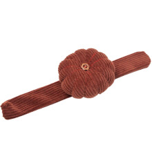 Soft Corduroy Wrist Pin Cushion Pumpkin Shape Wrist Pin Cushion Hands Sewing Assistant bead bracelet making kit, 2PCS