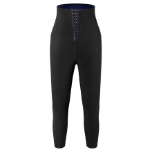 KDFJPTH Sweat Sauna Pants For Women High Waist Trainer Leggings Compression Workout Body Shaper Thighs