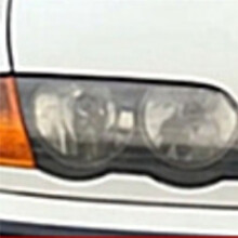 Osłona Reflektora Przedniego Samochodu Klosze Lampy Osłona Soczewki Reflektora dla Serii 3 E46 4-Drzwiowy 1998-2001 Prawy