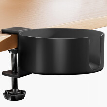 Large Anti-Spill Desk Cup Holder, Sturdy & Easy Install, Compatible with Yeti 14/24/36oz, Hydro Flask 32/40oz
