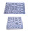 UV Epoxy Pendant Silicone Mold Multi-Shape DIY Craft 8