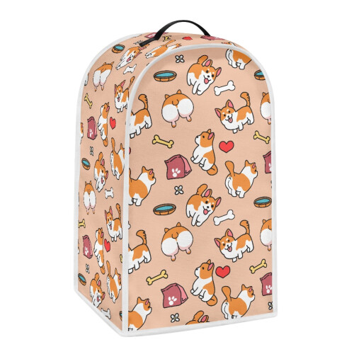 Cats 1pc Food Processor Cover Polyester Spill-Proof for Women 1