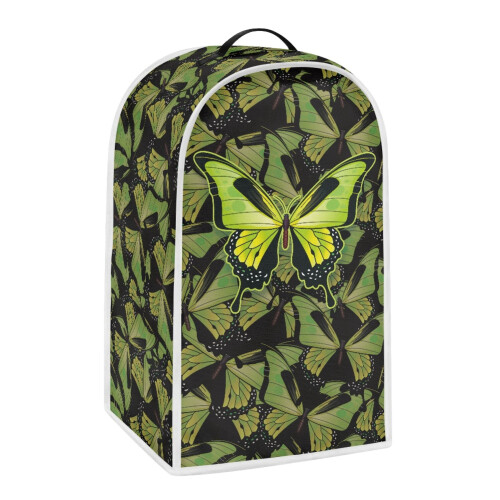 Butterfly Pattern Dust Cover Reusable Kitchen Counter Thickened Machine Washable Blender Cover 1
