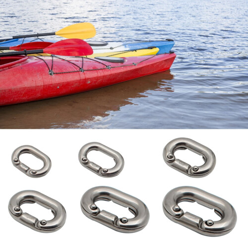 Chain Link Connector Steel C-Type Split Link for Anchors 1