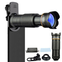 36x Zoom Telephoto Lens Kit for Phones – HD, Adjustable Focal Length, Clip-On, Enhanced Color, Lightweight & Durable – Compatible with