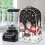 There is only one dust cover Protective Case Univesal Polyester for Kitchen Home, Snowmen 5