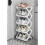 Bamboo Vertical Folding Shoe Rack Narrow 1