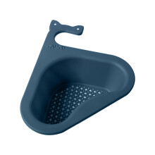 Drain Basket Hanging Filter Basket 26.7x24x8.2cm Kitchen Sink Rack for Draining and Storage(Navy,1Pcs)