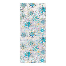 Autocollants de Noël pour fenêtre, PVC double face, 43 cm x 100 cm