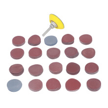 203Pcs 50mm Aluminum Oxide Sandpaper Polishing & Grinding Disc Kit