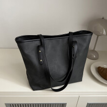 Sac cabas, sac bandoulière, sacoche en similicuir pour femme, grand sac à main décontracté pour le travail, les sorties et les études