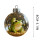 Frog Christmas Ornament Acrylic Clear 3 inch 2