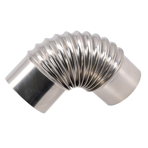 1x50-100mm90 Αγκώνας σωλήνα καπνοδόχου Καμπύλη επένδυσης καμινάδας Πολλαπλός 1