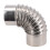 1x50-100mm90 Αγκώνας σωλήνα καπνοδόχου Καμπύλη επένδυσης καμινάδας Πολλαπλός 4
