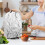Blender Cover 1Set Marble Food Processor Cover 3